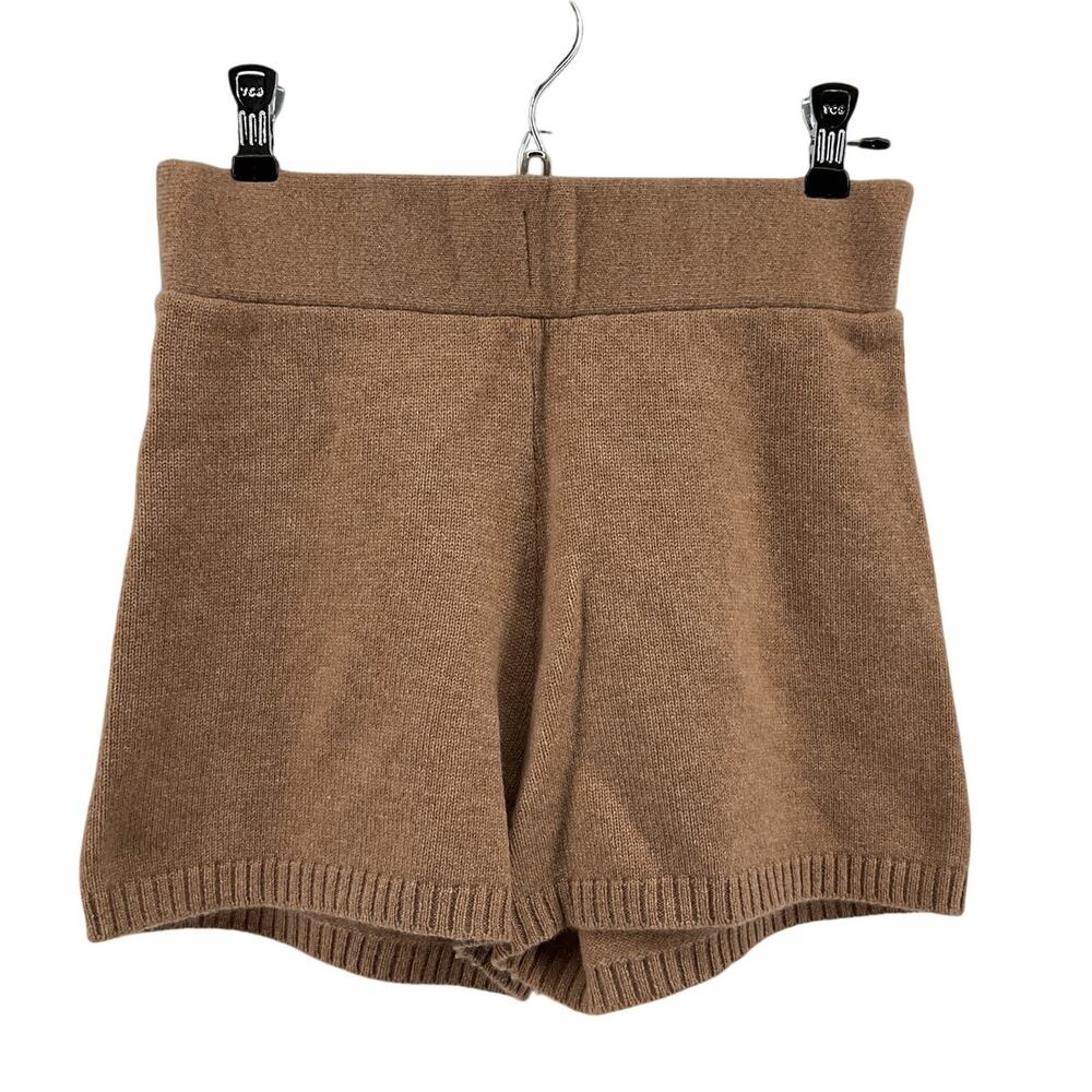 Lisa Yang Cashmere Brown Winnie Shorts Size 1